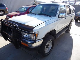 1995 TOYOTA 4RUNNER SR5 WHITE 3.0 AT 2WD Z21348